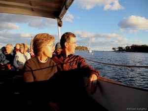 sunset boat cruise bar harbor maine